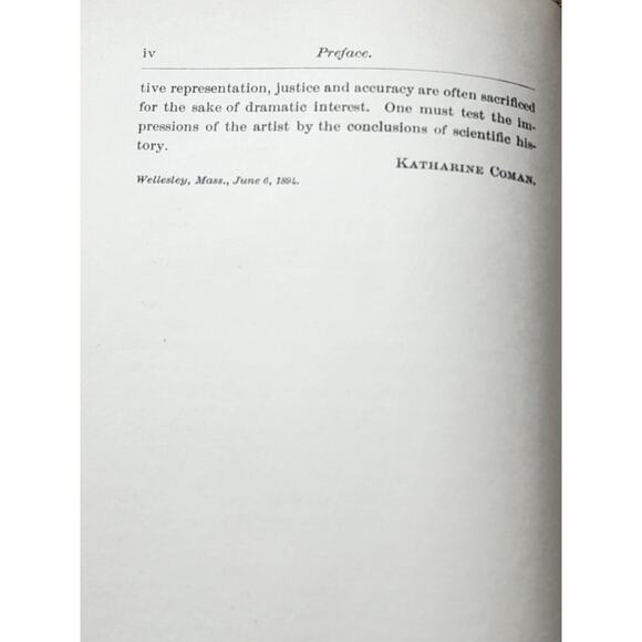 The Growth Of The English Nation By Katherine Coman, Antiquarian 1894 - Picture 8 of 13